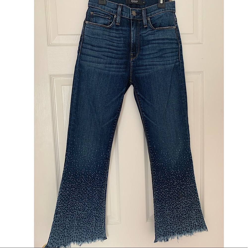 Never worn Hudson flare jeans. Size 25